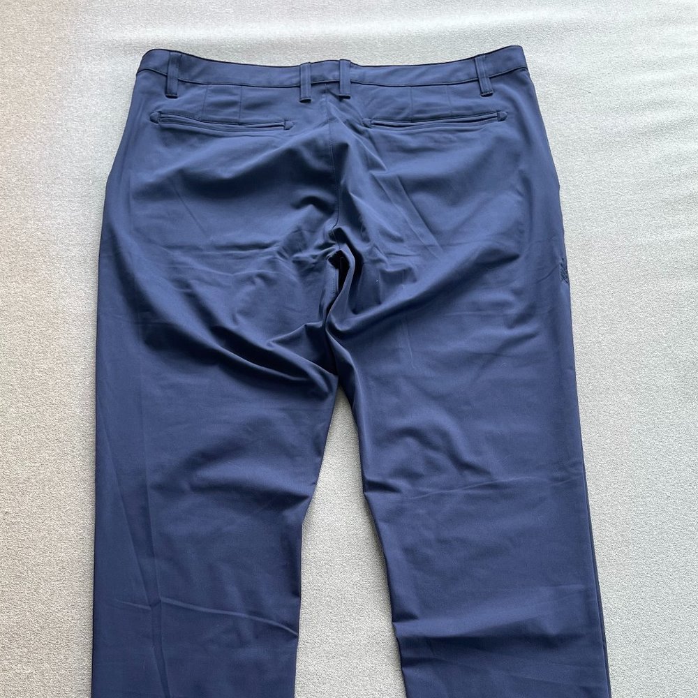 BRAND NEW WITH TAGS /NWT Rhone Commuter chino men slim fit navy blue dress pant - Picture 8 of 9